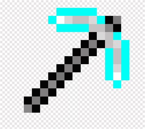 Minecraft Terraria Pickaxe Mod Gold, Minecraft, angle, text png | PNGEgg