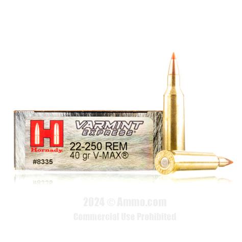 Shop Hornady 22-250 Rem Ammo (In Stock Now) - At Ammo.com