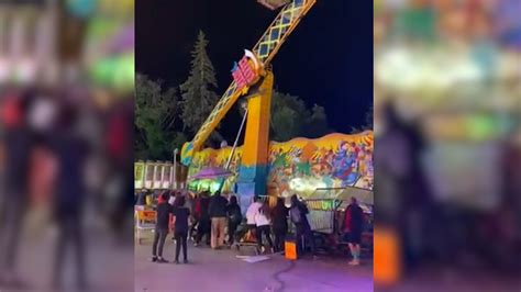 People Rush to Hold Down Carnival Ride After It Malfunctions – NBC Bay Area