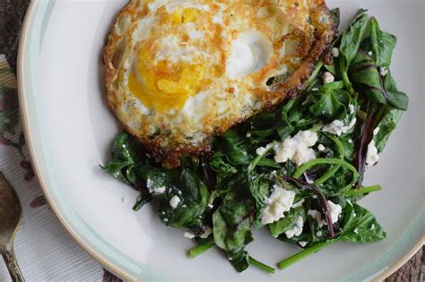 5-Minute Spinach & Feta Eggs - Whole-Fed Homestead