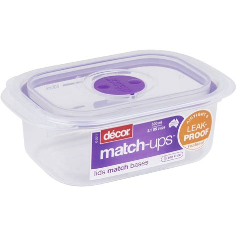 Decor Match-ups Storer Oblong 500ml | Woolworths