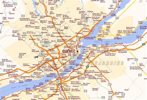 Quebec City Map