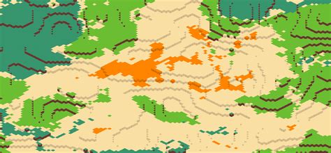 I made a procedural map generator map with biomes and heights, working on rivers and i am ...