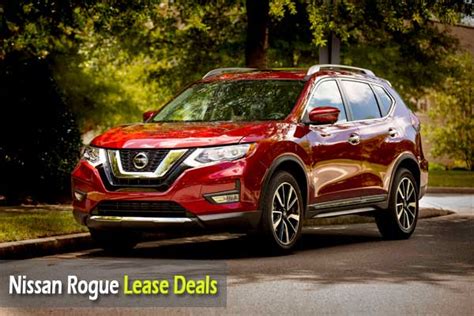 Best Nissan Rogue Lease Deals - Special Offers & Incentives - CarsPlan