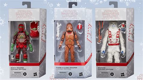 Hasbro Releasing 2022 Holiday Star Wars Black Series FIgures