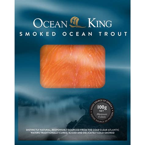 Calories in Ocean Blue Ocean Trout Smoked Calorie Counter Australia