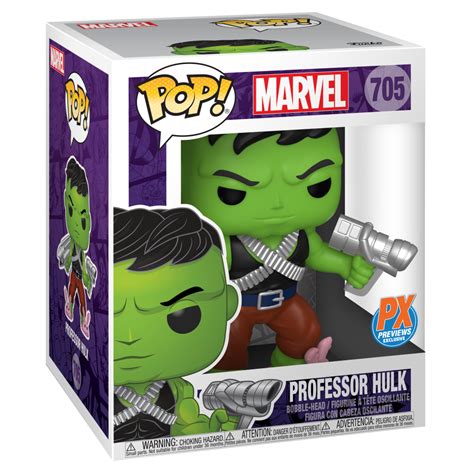 Funko Pop! Super Marvel Heroes Professor Hulk 6-Inch PX Exclusive Figure - Legacy Comics and Cards