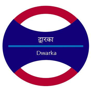 Dwarka Metro Station Route Map - Delhi Metro - YoMetro