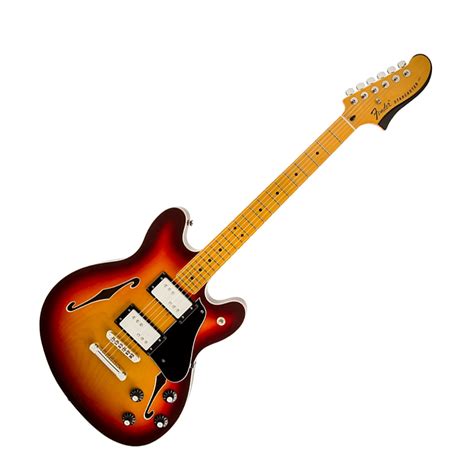 Guitarra Eléctrica Fender Starcaster con mástil de Maple-Aged Cherry Burst – Audio Store