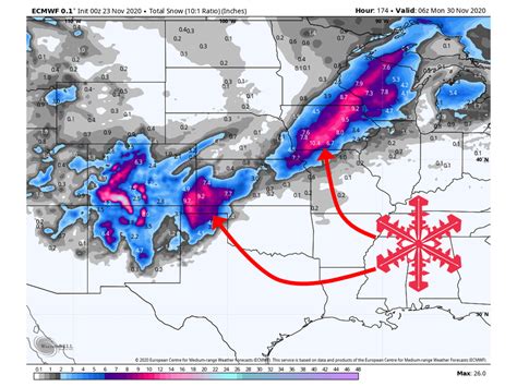 SnowBrains Forecast: 1-3 Feet Of Snow Across Western US This Week ...