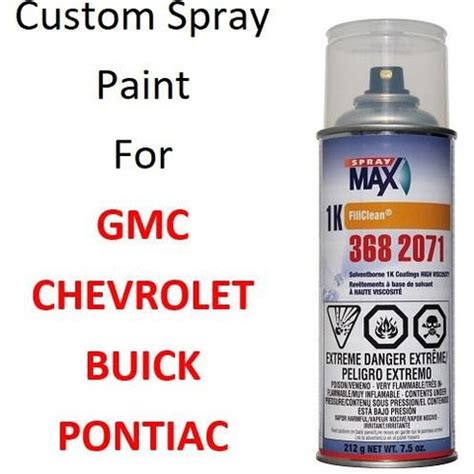 Custom Automotive Touch Up Spray Paint For CHEVY/GMC/ Cars | Jerzyautopaint.com