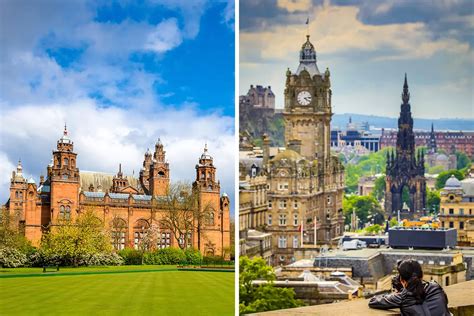 Glasgow vs. Edinburgh for Vacation - Which one is better?