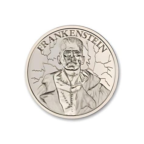 2023 intaglio Frankenstein Vintage Horror Series 1 Troy Ounce 39mm ...