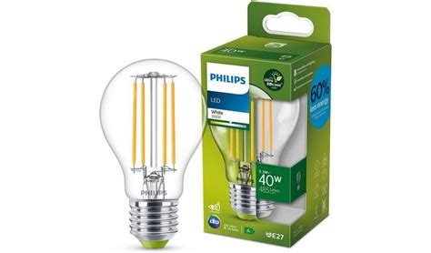 Buy Philips 2.3W - 40W LED ES White Ultra Efficient Light Bulb | Light bulbs | Habitat