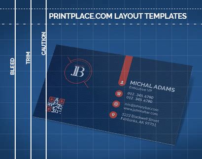 Silk Business Cards - Print Templates - Free Download | PrintPlace