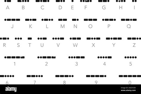 Codigo Morse Letras Y Numeros