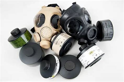 Gas Mask & Filter Combination - J3Seven Australia