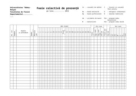 (DOC) Formular pentru pontaj - PDFSLIDE.NET