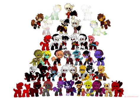 All Underfell Characters in Pony Town by GAMERBLOoReN on DeviantArt