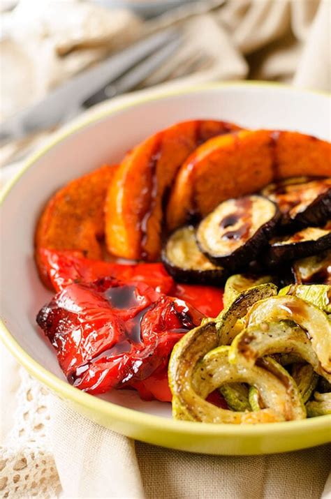 Roasted Vegetables with Balsamic Glaze - Omnivore's Cookbook