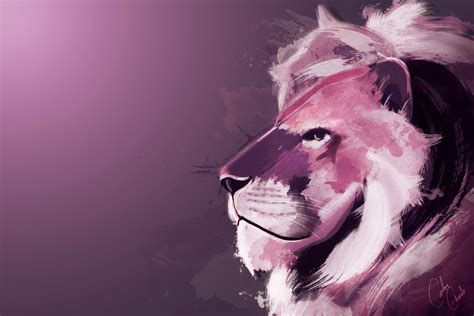 Lion Art 4k Wallpapers - Wallpaper Cave