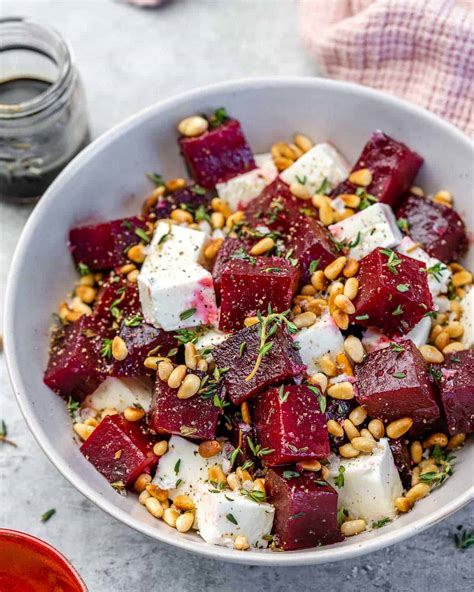 Roasted Beet Salad With Feta Cheese | Healthy Fitness Meals