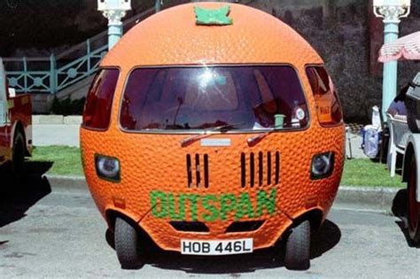 Orange bubble car at Beaulieu | History | Pinterest Orange Bubbles, Future Transportation ...