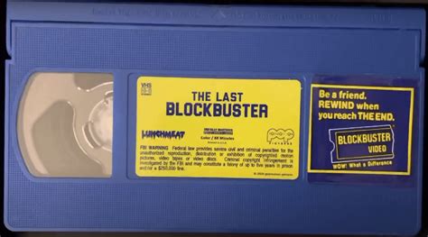 The Last Blockbuster VHS Tape is Reselling for $200 - Resell Calendar