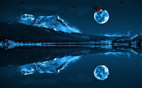 Blue Moon Wallpapers - Wallpaper Cave