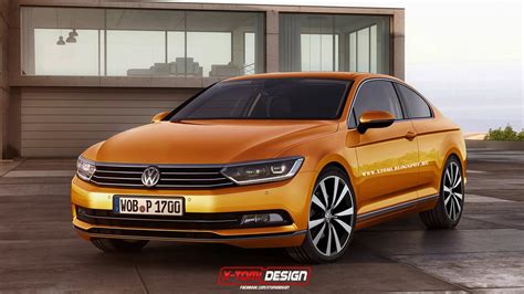 2015 Volkswagen Passat Coupe and Shooting Brake Rendered - autoevolution