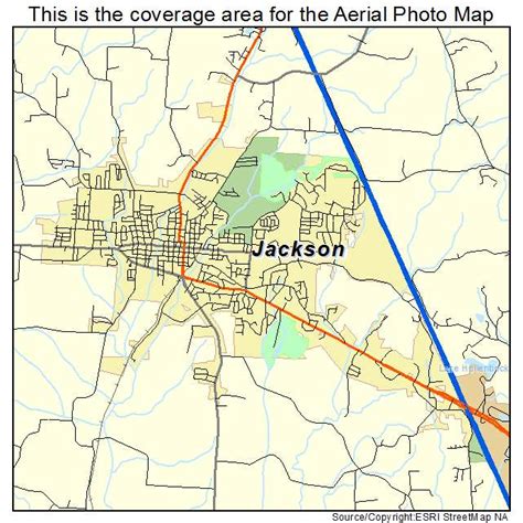 Aerial Photography Map of Jackson, MO Missouri