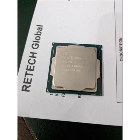 iNtel i5 7400 Processor | Shopee Singapore