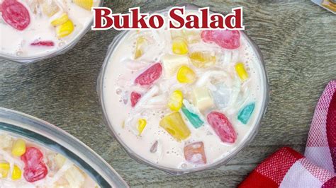 Buko Salad | Filipino-style Fruit Salad - YouTube