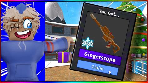 How To Claim A FREE GINGERSCOPE In MM2! (Christmas Update) - YouTube