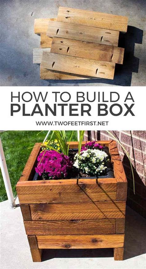 Diy Standing Planter Box Plans - DIY BLOGS