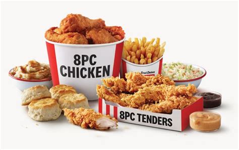 Save with the KFC 8 Piece Chicken and 8 Tenders Fill Up Meal at Kentucky Fried Chicken: A ...