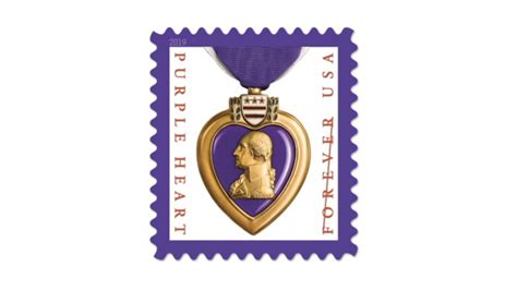 New Purple Heart Forever stamp honors sacrifice of military members