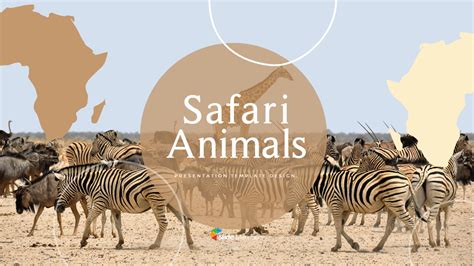 Safari Animals presentation slides ppt|Lifestyle|Templates