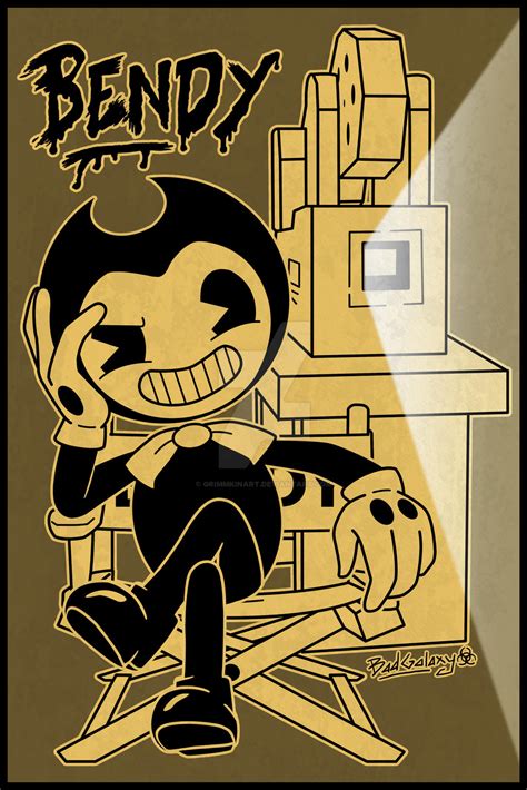 BENDY by GrimmkinART on DeviantArt