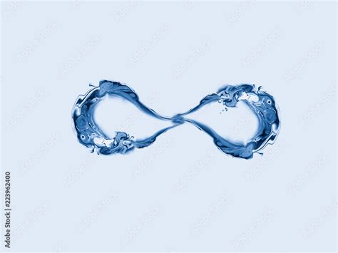 Water Infinity Symbol Stock Photo | Adobe Stock