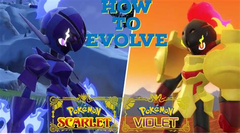 How to EVOLVE Charcadet into Ceruledge or Armarouge Pokémon Scarlet Violet - YouTube