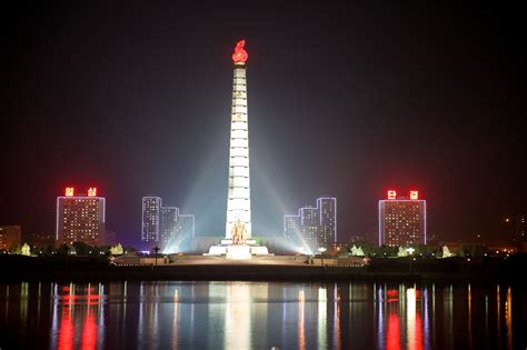 Juche Tower, Pyongyang (Corea del Norte)