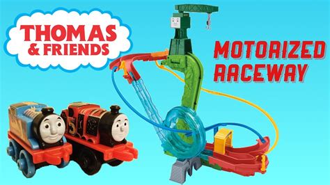 Thomas & Friends MINIS Motorized Raceway - Unboxing, Assembly, And Play ...