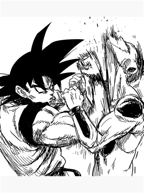 "Goku vs frieza punch " Photographic Print for Sale by ZVONBAL | Redbubble