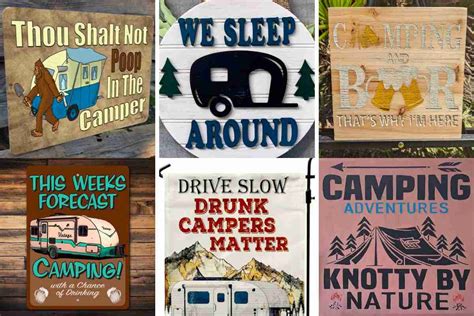 Funny Camping Signs That Will Have You Giggling on Camp