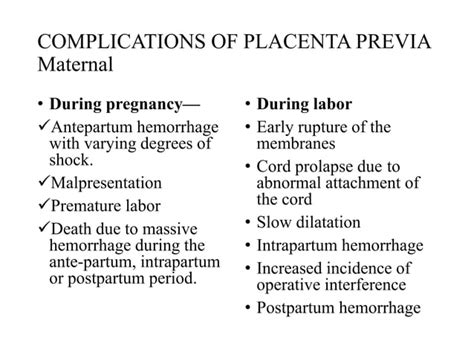 Antepartum hemorrhage | PPT