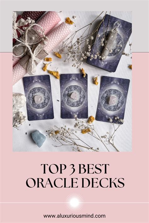 Top 3 Best Oracle Decks - aluxuriousmind