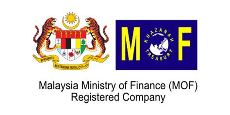 Officially approved by Ministry of Finance Malaysia