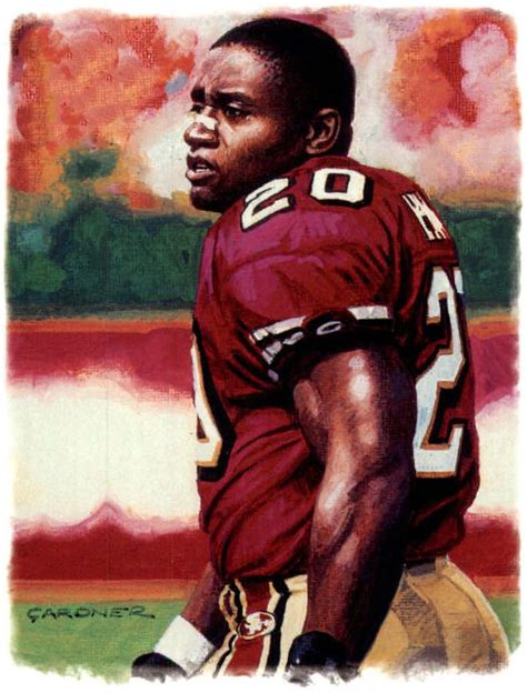 Garrison Hearst, SF 49ers by Stephen Gardner, 2002. | Equipo