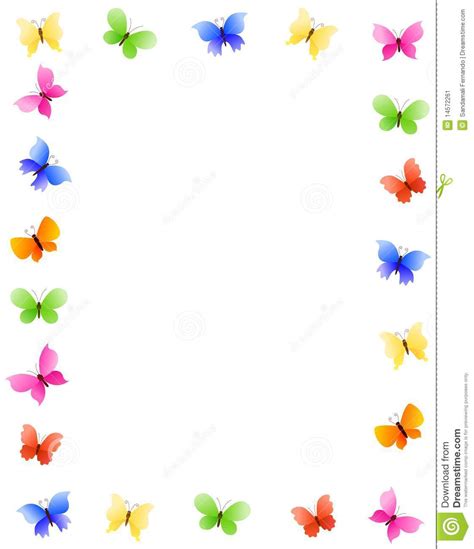 31+ Butterfly Border Clipart | ClipartLook